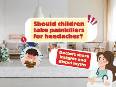 Should children take painkillers for headaches? Doctor shares insights to dispel myths