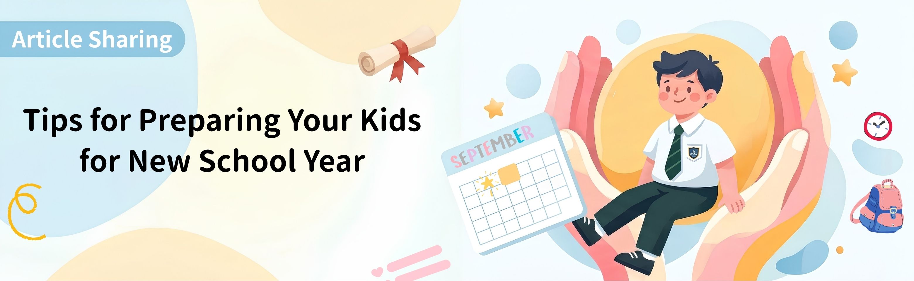 Tips for Preparing Your Kids for New School Year